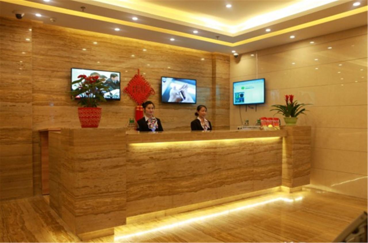 Greentree Inn Shanghai Hongqiao Hub Cao'An Road Huajiang Branch Road Express Hotel Jiading Εξωτερικό φωτογραφία